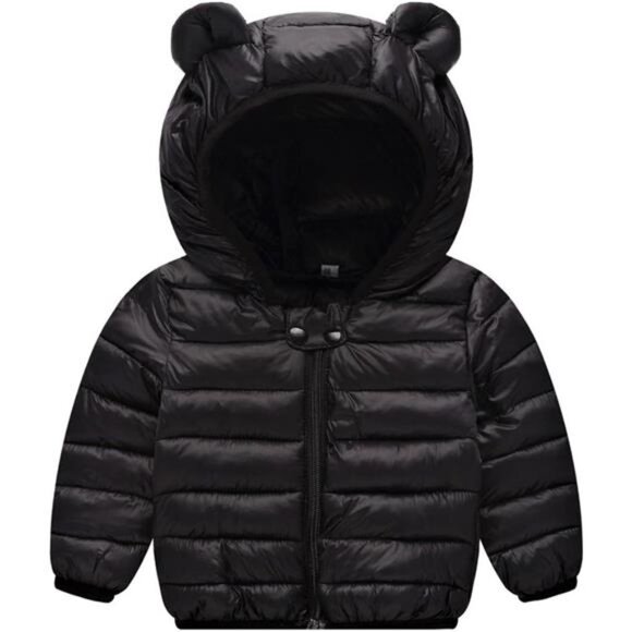 Kids Winter Coat Puffer Padded Jacket with Hood - Picture 1 of 7